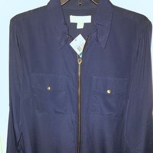 Michael Kors Long Sleeve dressy blouse